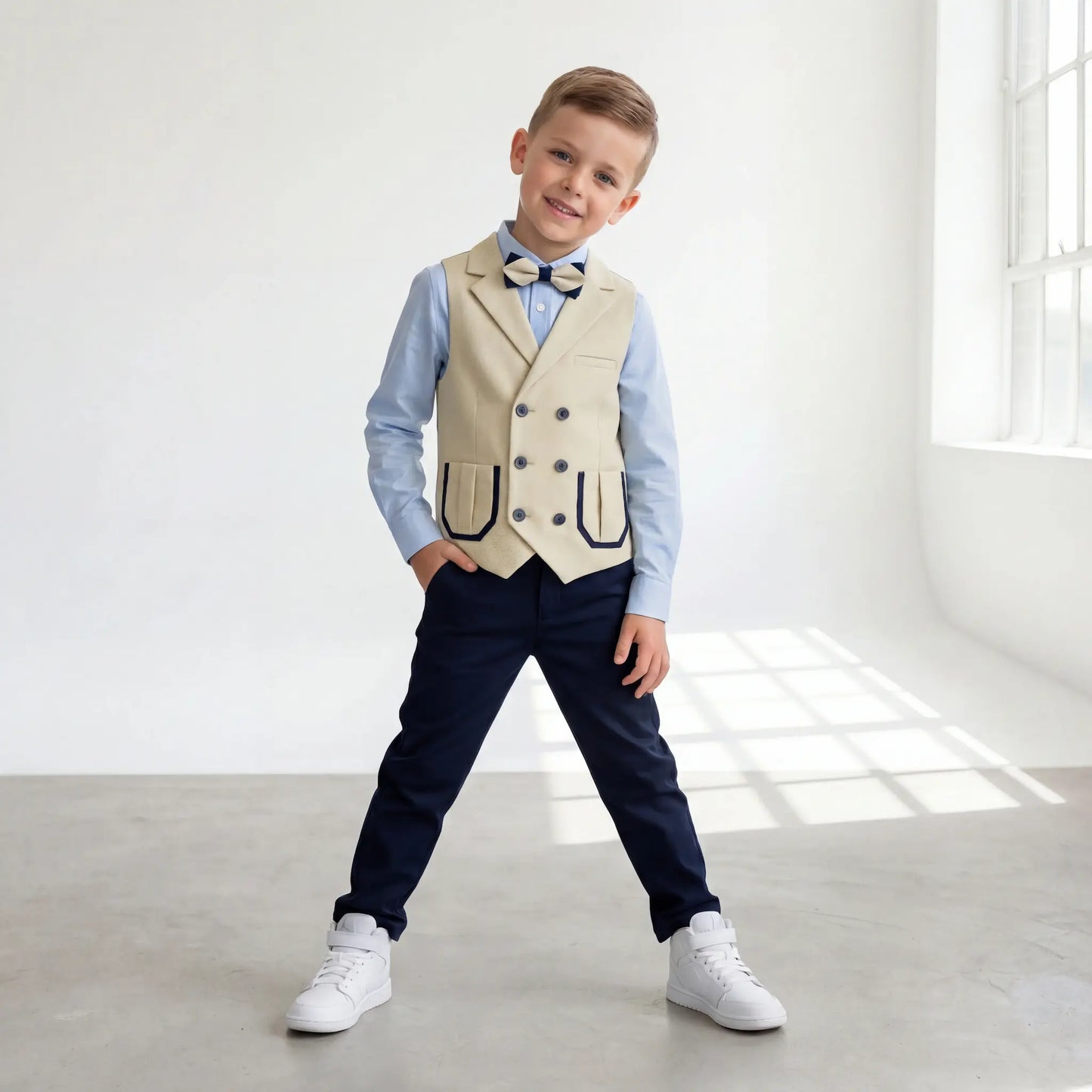 Polished Nico Formal Vest Set