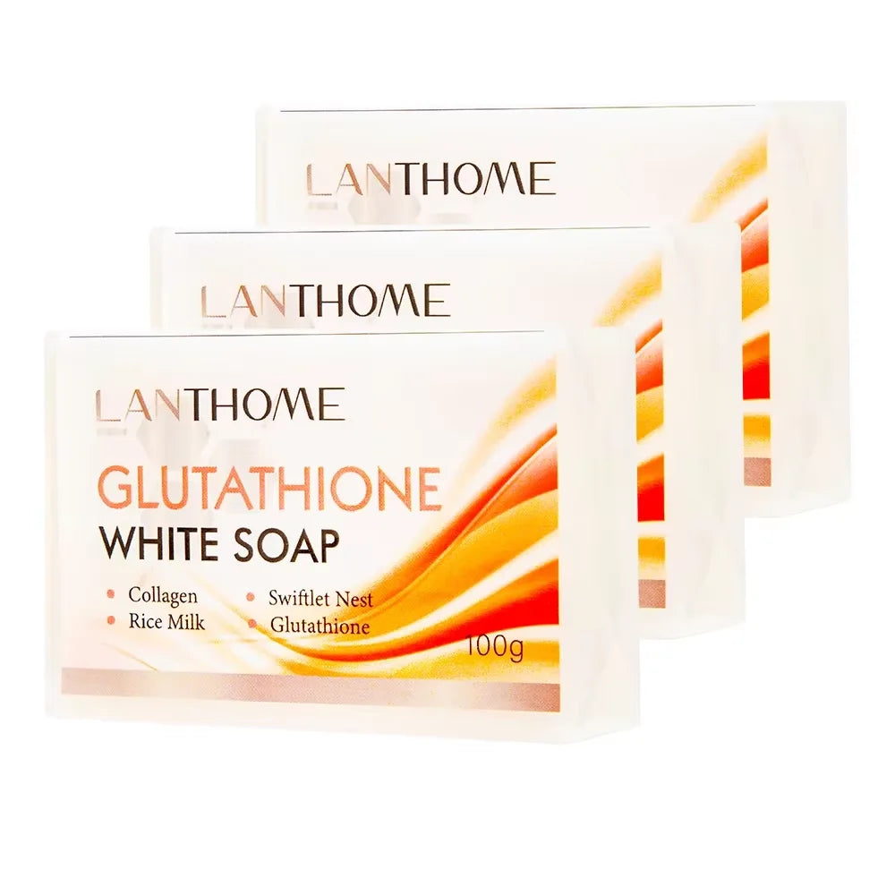 1/3/5PCS Glutathione Cream Soap Facial Soap Deep Cleansing Glutathione Skin Brightening Handmade Moisturizing Soaps Body Care