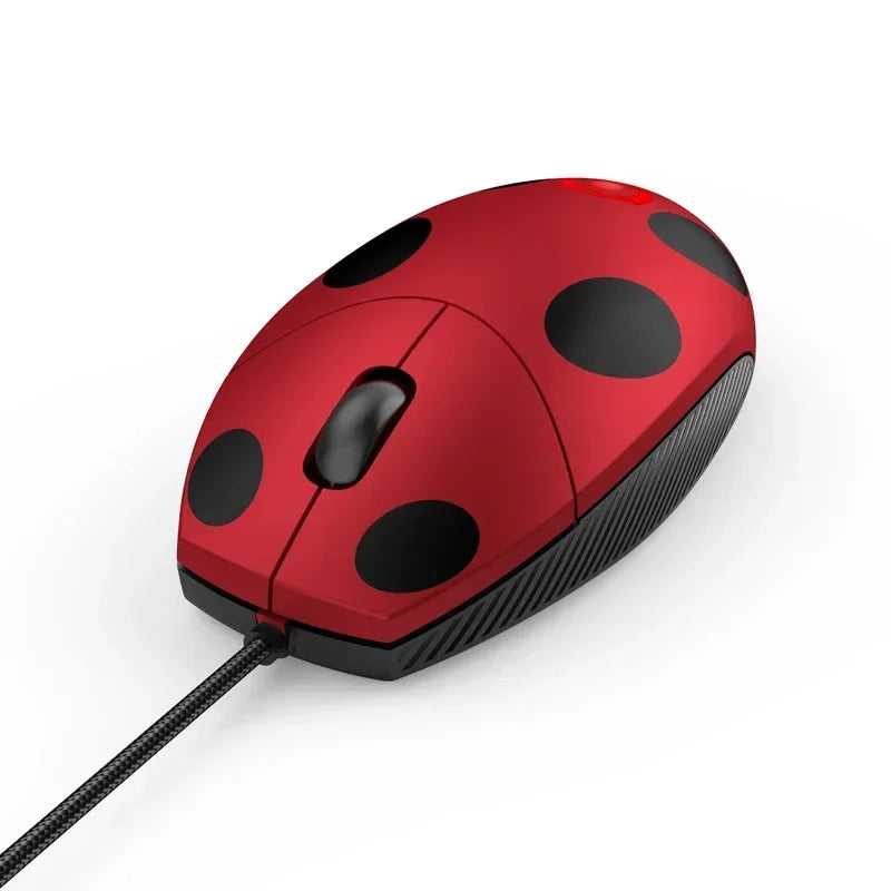 New COMMATECH FKMINI3 Wired Gaming Mouse CF/RTS Lightweight Two Handed Use Gaming Mouse Laptop PC Gamer Accessories Man Gifts