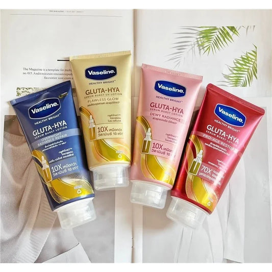 4 Color Night Lotion Moisturizing and Refreshing Glutathione Niacinamide Whitening Moisturizing Skin Care Tool 300ml