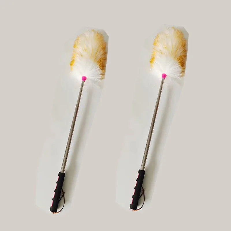 Scalable Wool Duster Household Cleaning Dust Duster Brush Car Cleaning Sweeping Dust Home Use Washable Clean Houseware Tools
