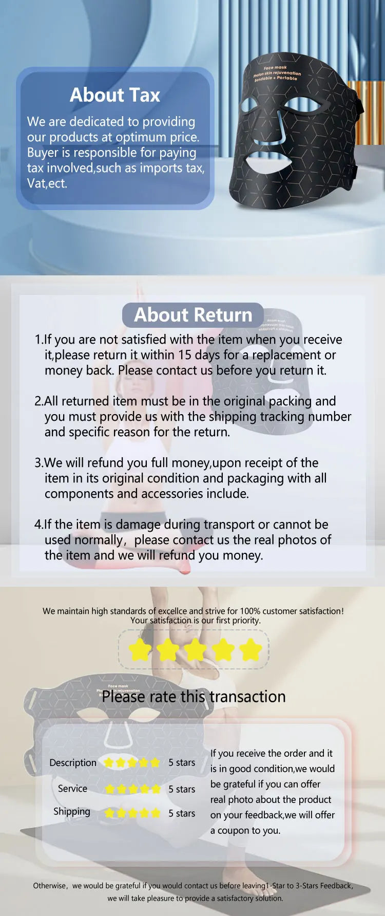 Wholesale Silicone LED Mask Face With Neck LED Photon Red Light Infrared Therapy Flexible Facial Mask Repair Skin Wireless Use