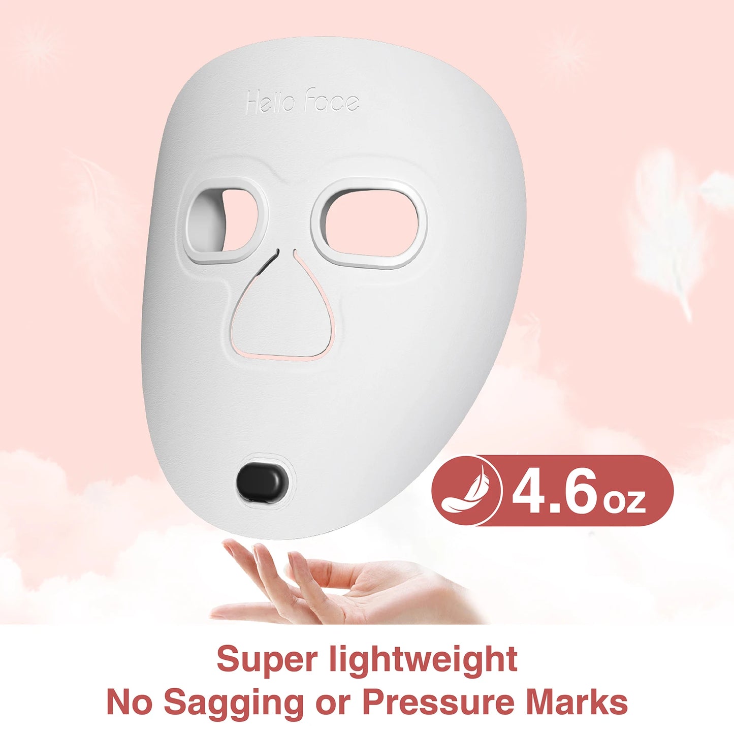Hello Face M500S LED Mask Device Skin Care Tool Best Gift for lovers, parents, and friends