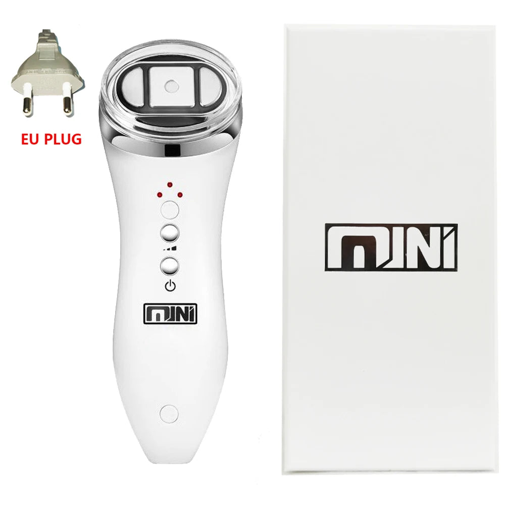 Mini HIFU Machine for Face Ultrasound Machine Skin Care Products RF Fadiofrecuencia Facial Face Lifting Anti Wrinkles Tightening