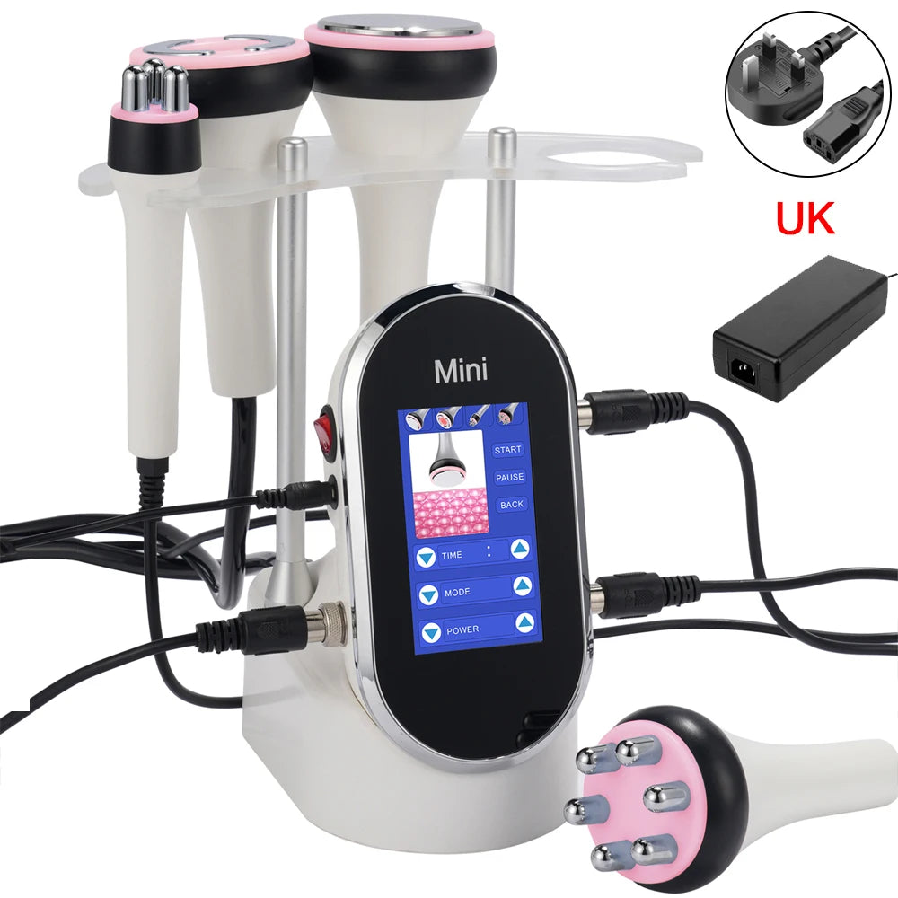 4 in 1 Facial Care 40K Cavitation Lipo Slimming Ultrasonic Liposuction Cavitation Machine Skin Tightening Lifting Device