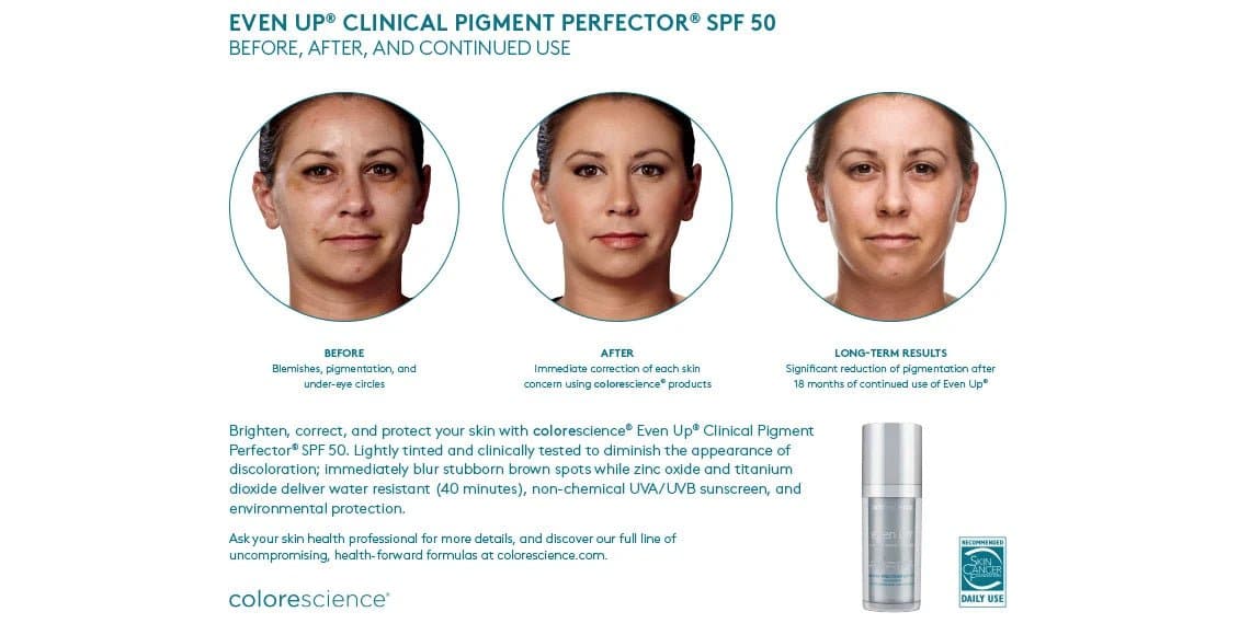 Colorescience Even Up 3-in-1 Skin Perfector Sunscreen SPF 50
