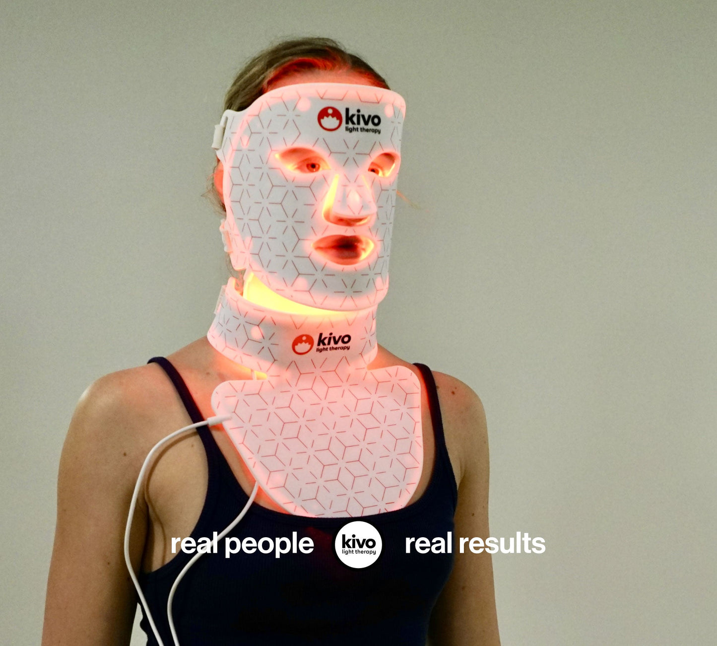 Kivo Face Neck Chest Light Therapy