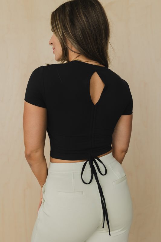 Riley Cropped Tee Shirt