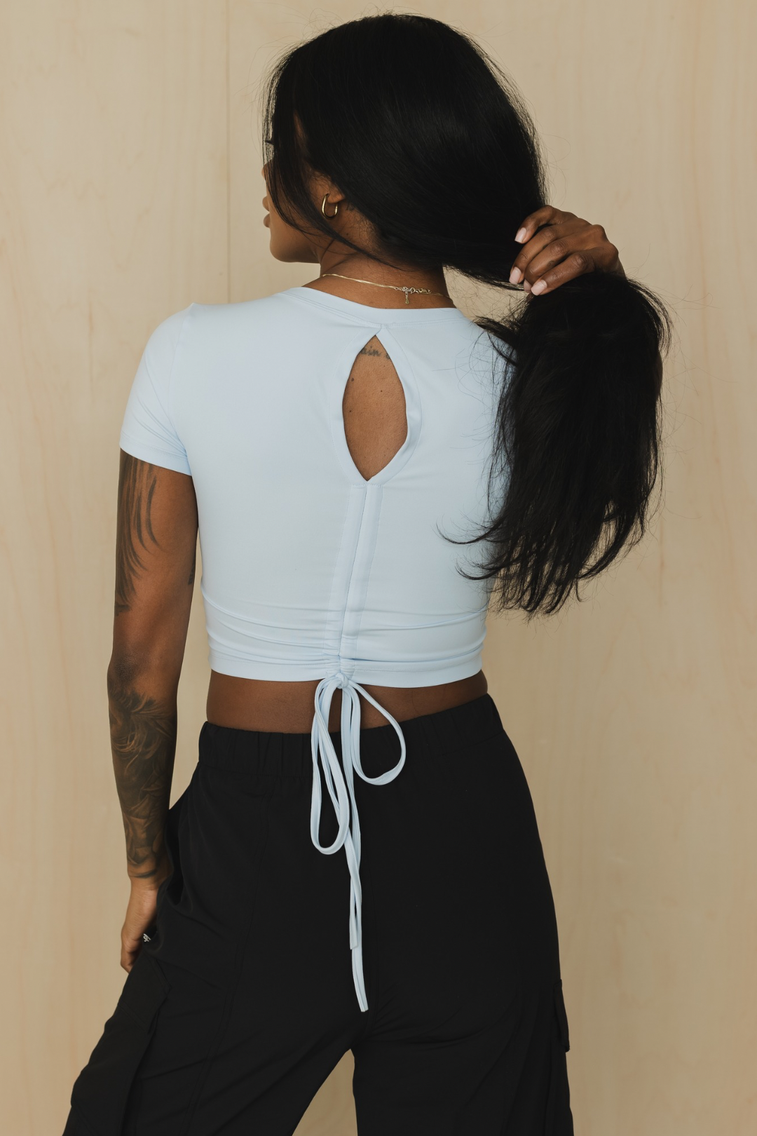 Riley Cropped Tee Shirt
