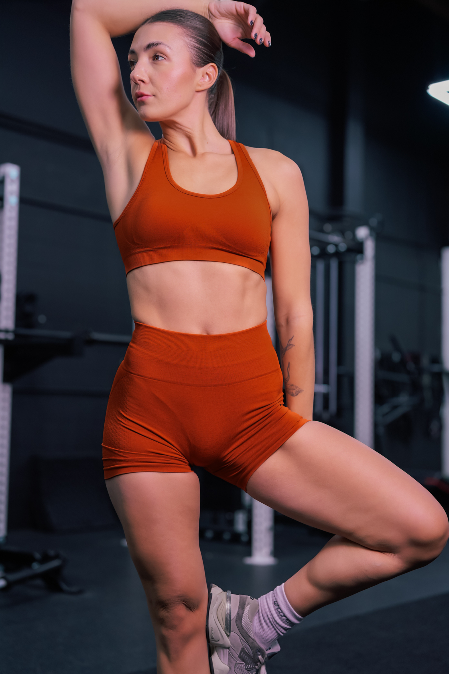 Silhouette Shorts Mini Scrunch