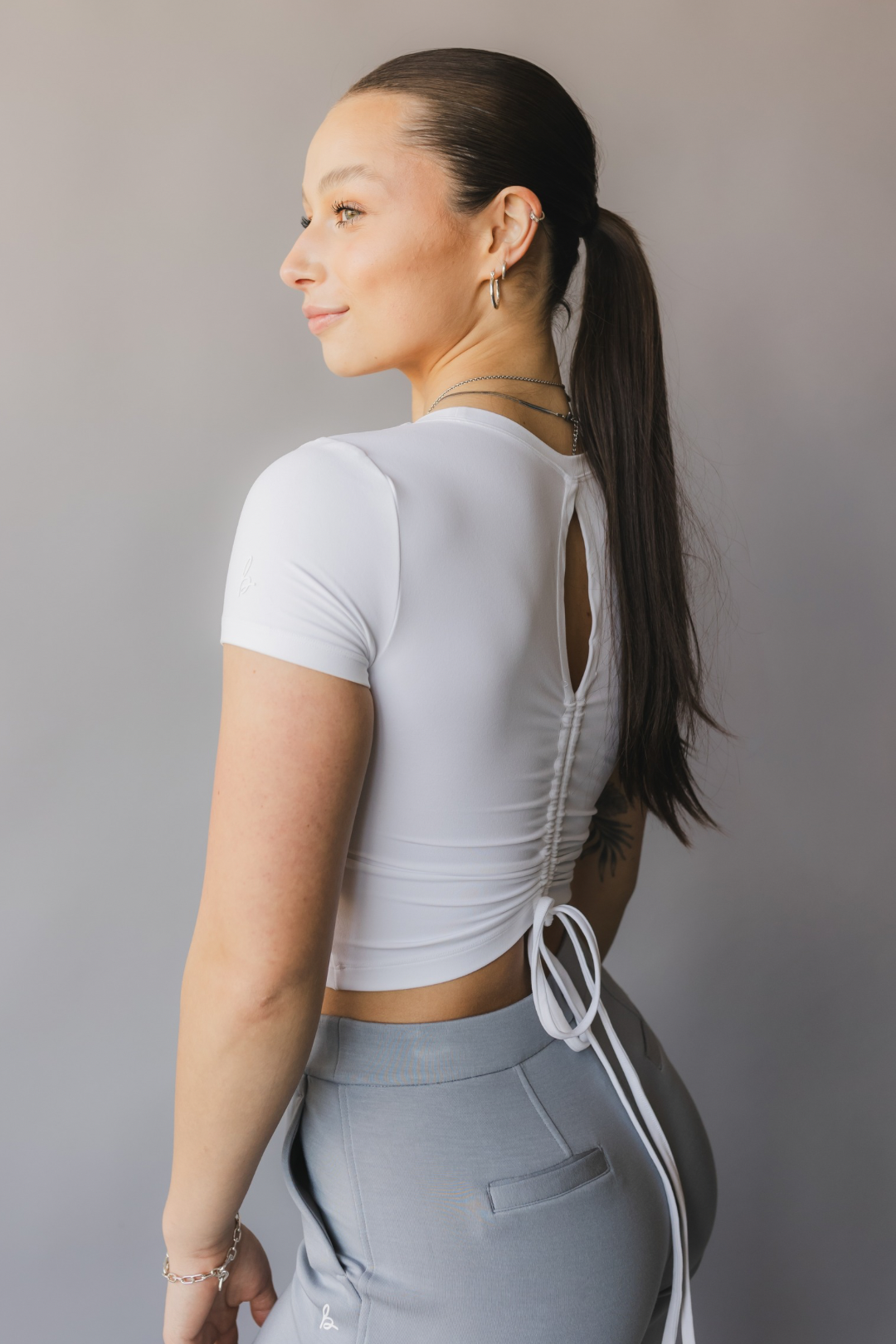 Riley Cropped Tee Shirt
