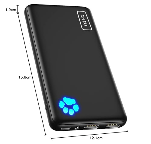 Slim portable charger
