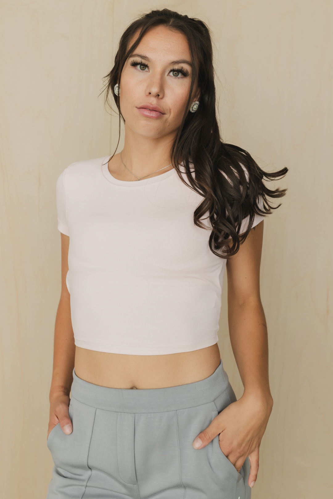 Riley Cropped Tee Shirt