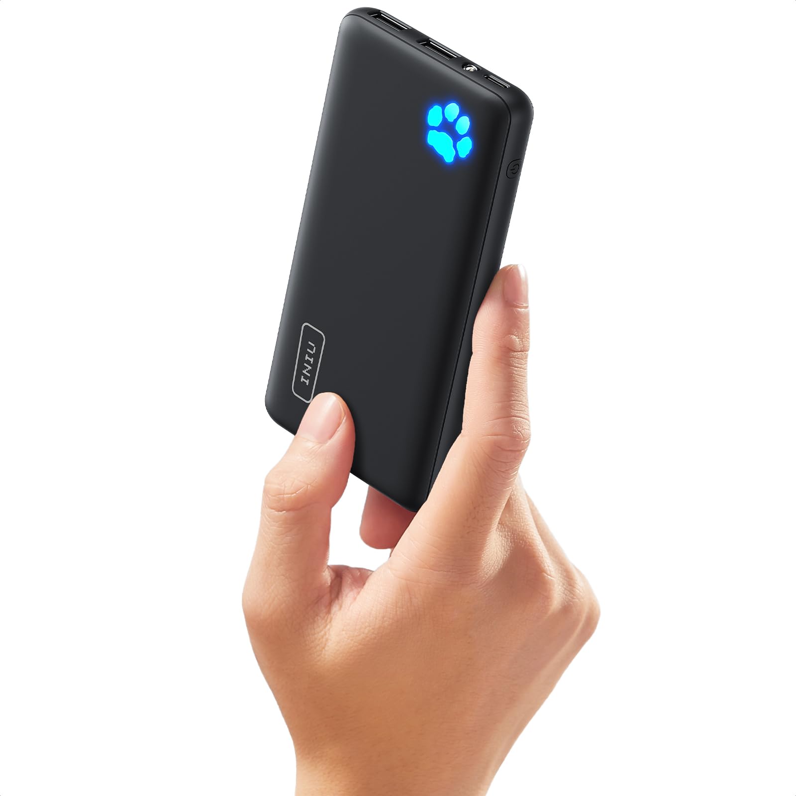 Slim portable charger