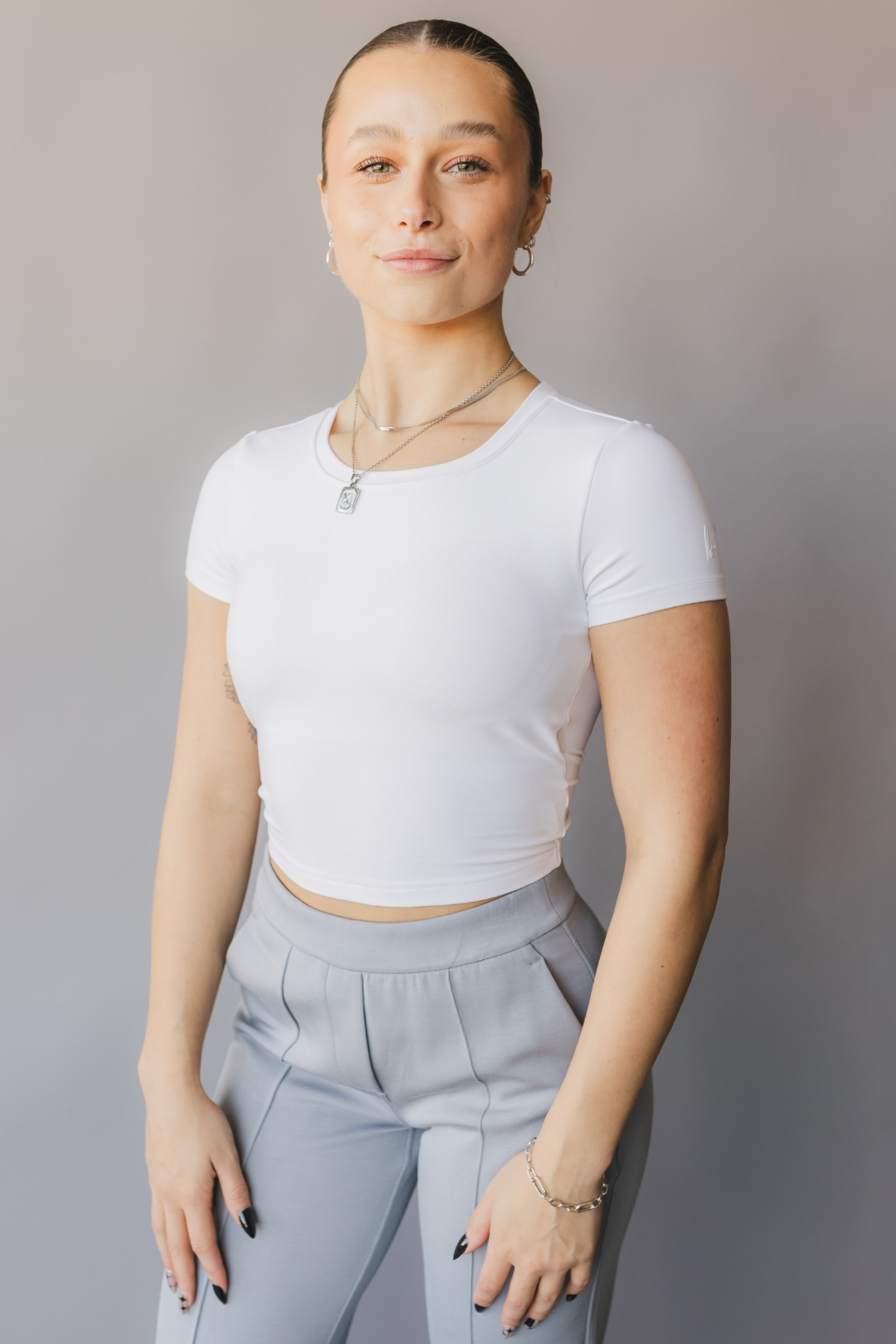 Riley Cropped Tee Shirt