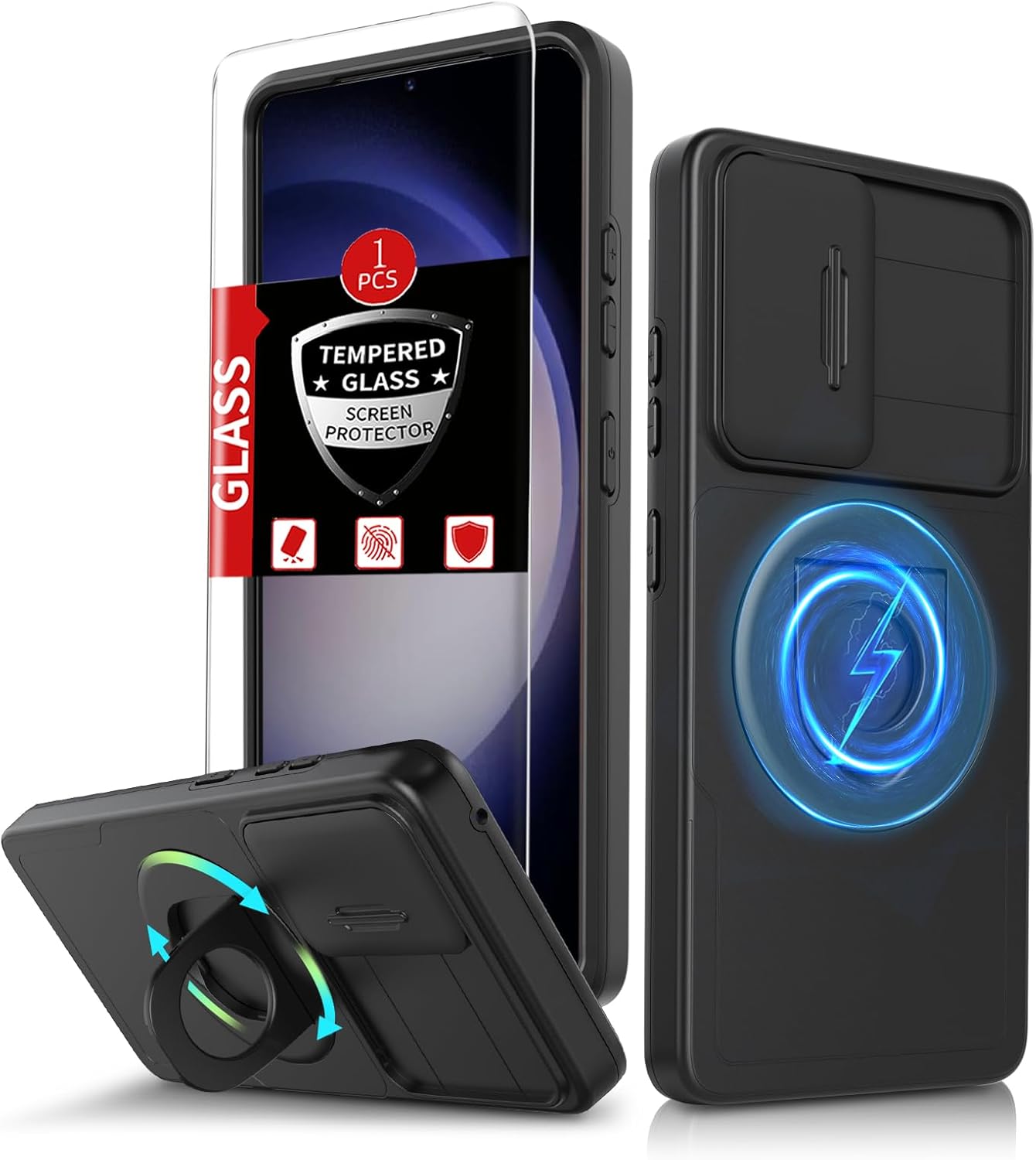 Samsung Galaxy S23 Ultra Case Magnetic Compatible with MagSafe Wireless Charging