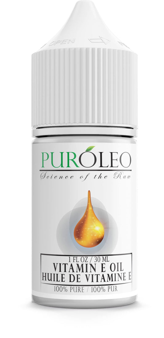 PUROLEO Vitamin E Oil 32 FL Oz/946 ML (Packed in Canada) Pure Vitamin E Oil for Skin, Hair, and Face. A versatile oil suitable for various personal care and cosmetic applications.
