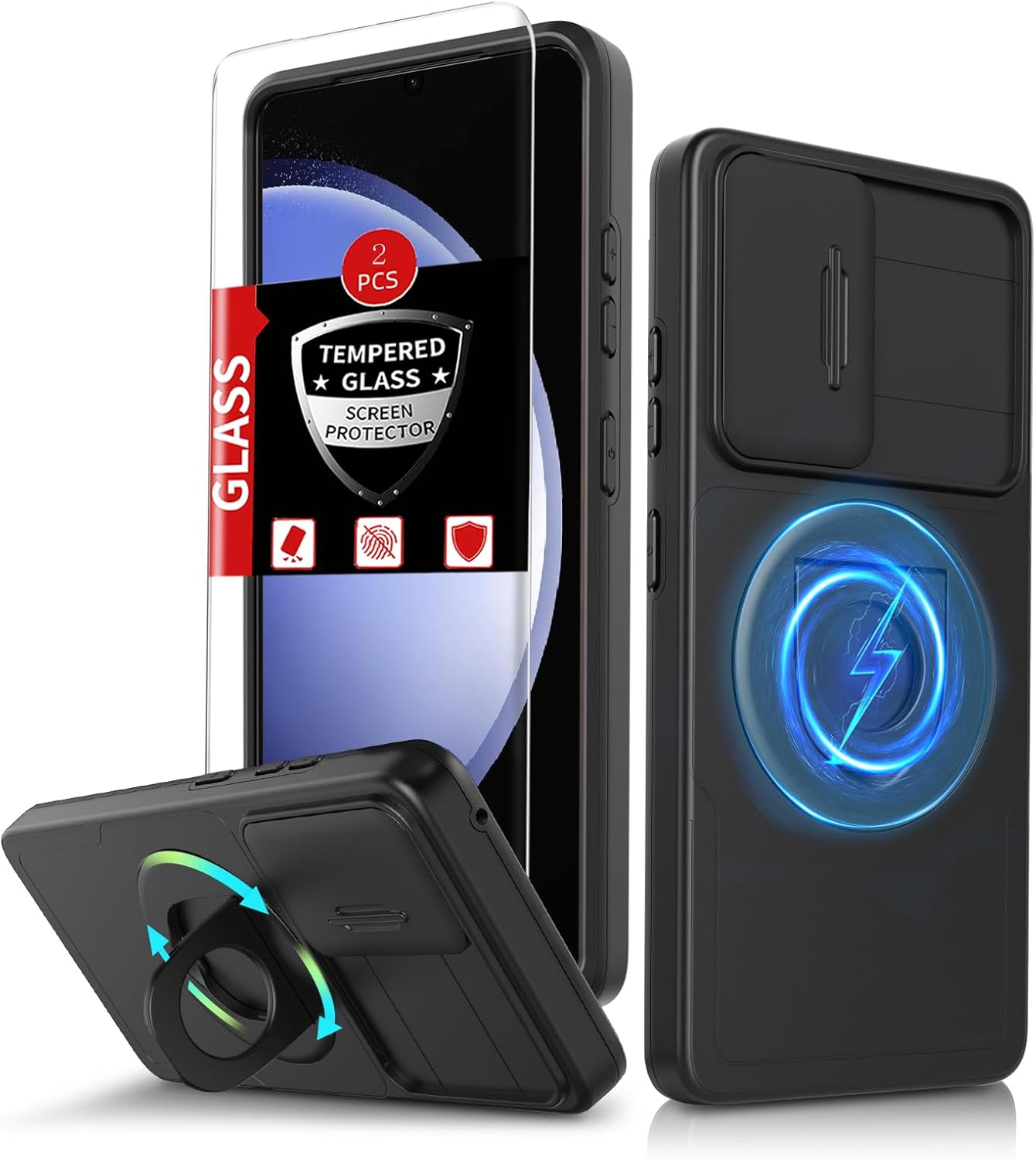 Samsung Galaxy S23 Ultra Case Magnetic Compatible with MagSafe Wireless Charging