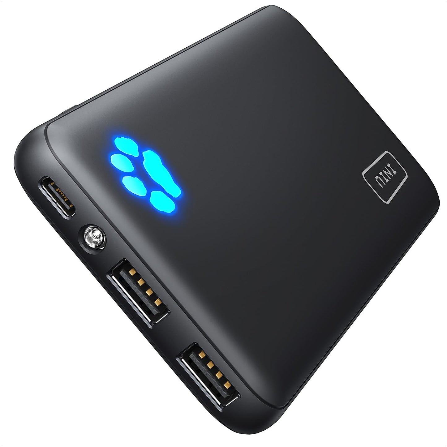 Slim portable charger