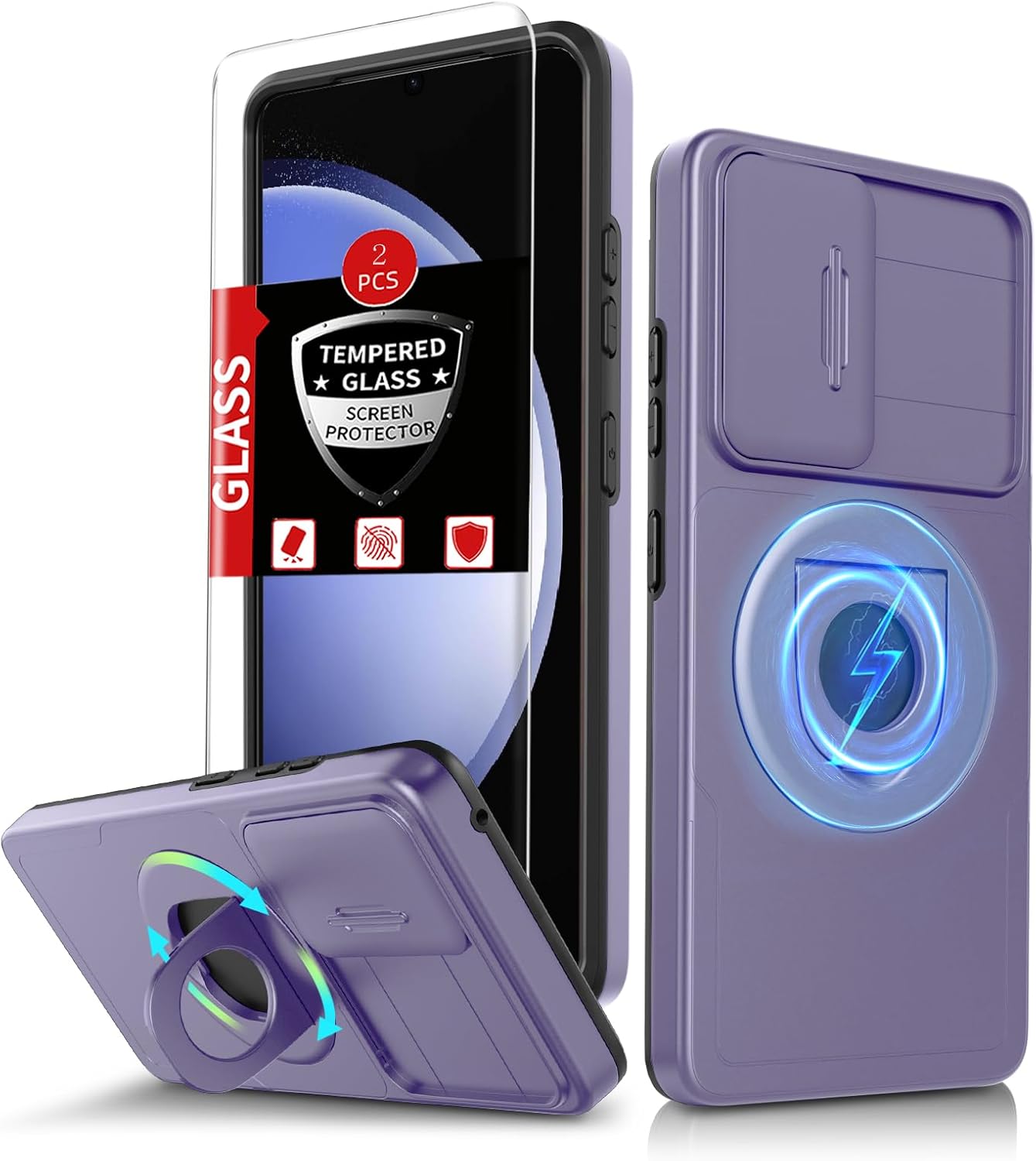 Samsung Galaxy S23 Ultra Case Magnetic Compatible with MagSafe Wireless Charging