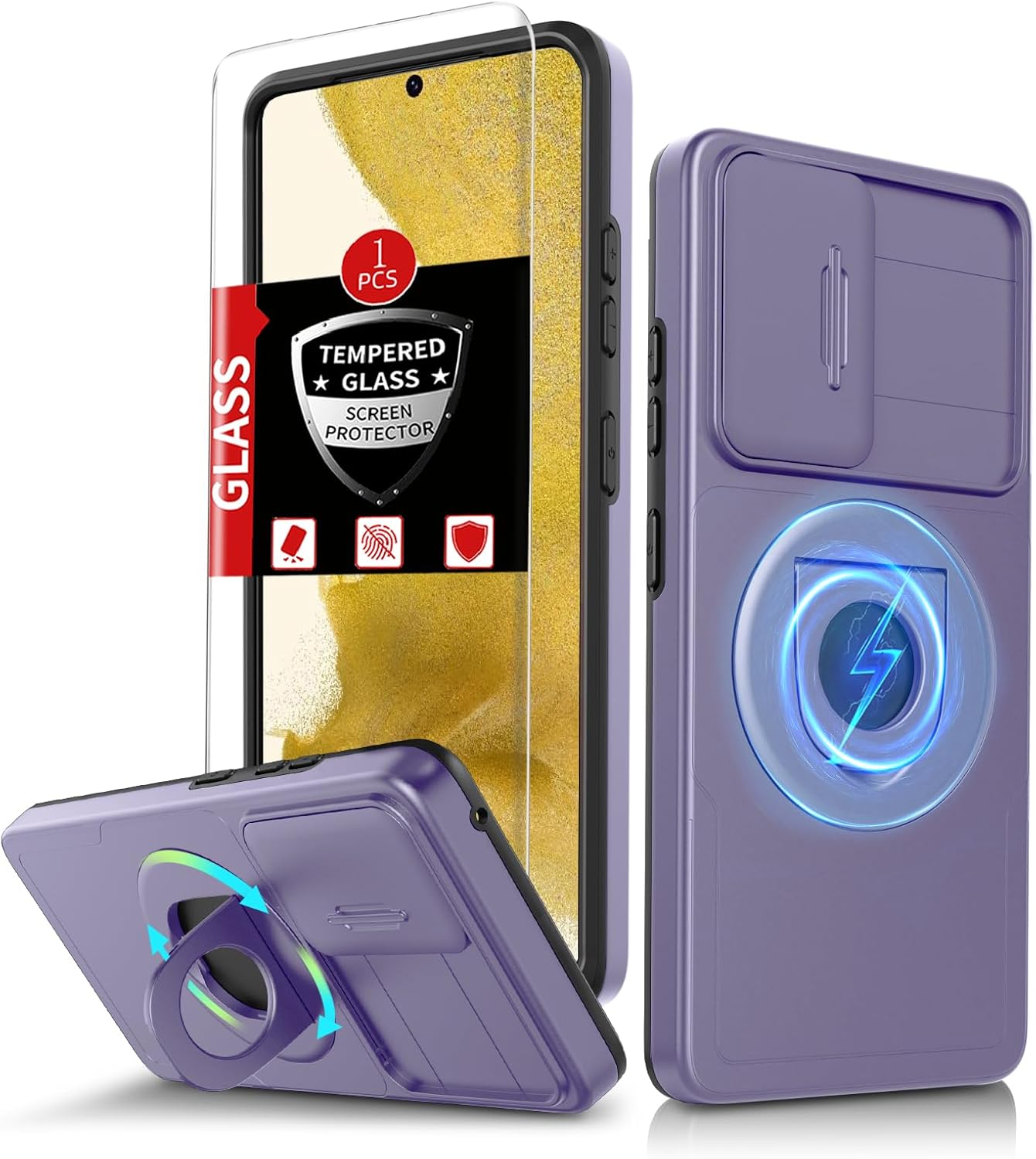Samsung Galaxy S23 Ultra Case Magnetic Compatible with MagSafe Wireless Charging