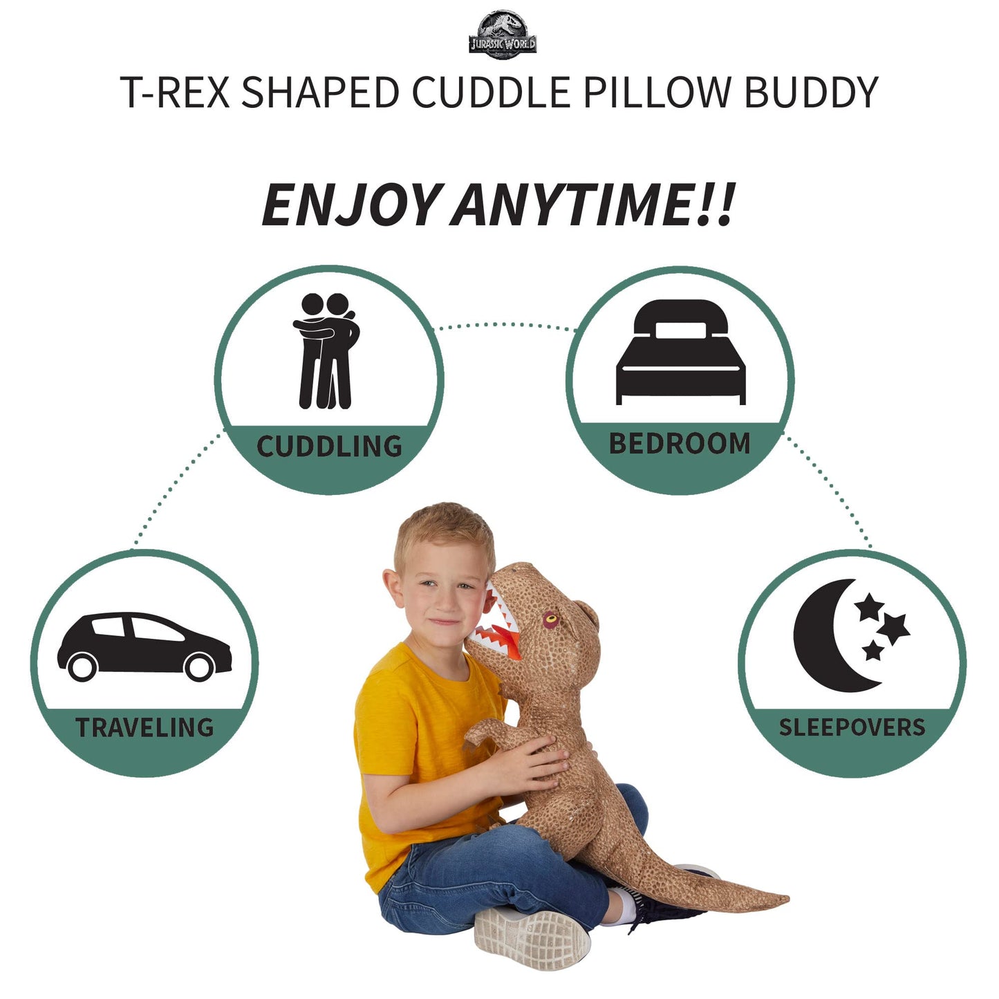 Franco Kids Bedding Plush Cuddle Pillow