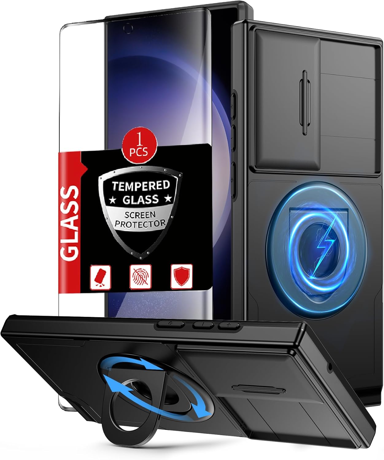 Samsung Galaxy S23 Ultra Case Magnetic Compatible with MagSafe Wireless Charging