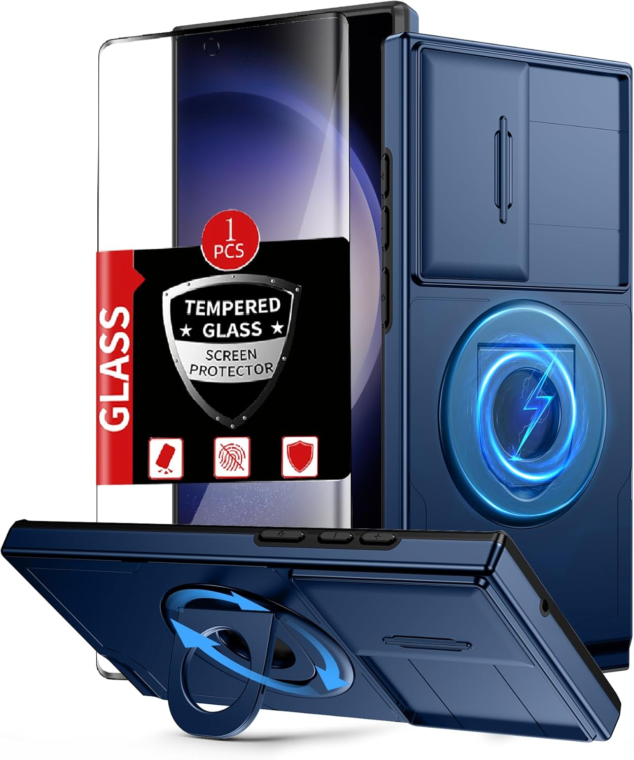 Samsung Galaxy S23 Ultra Case Magnetic Compatible with MagSafe Wireless Charging