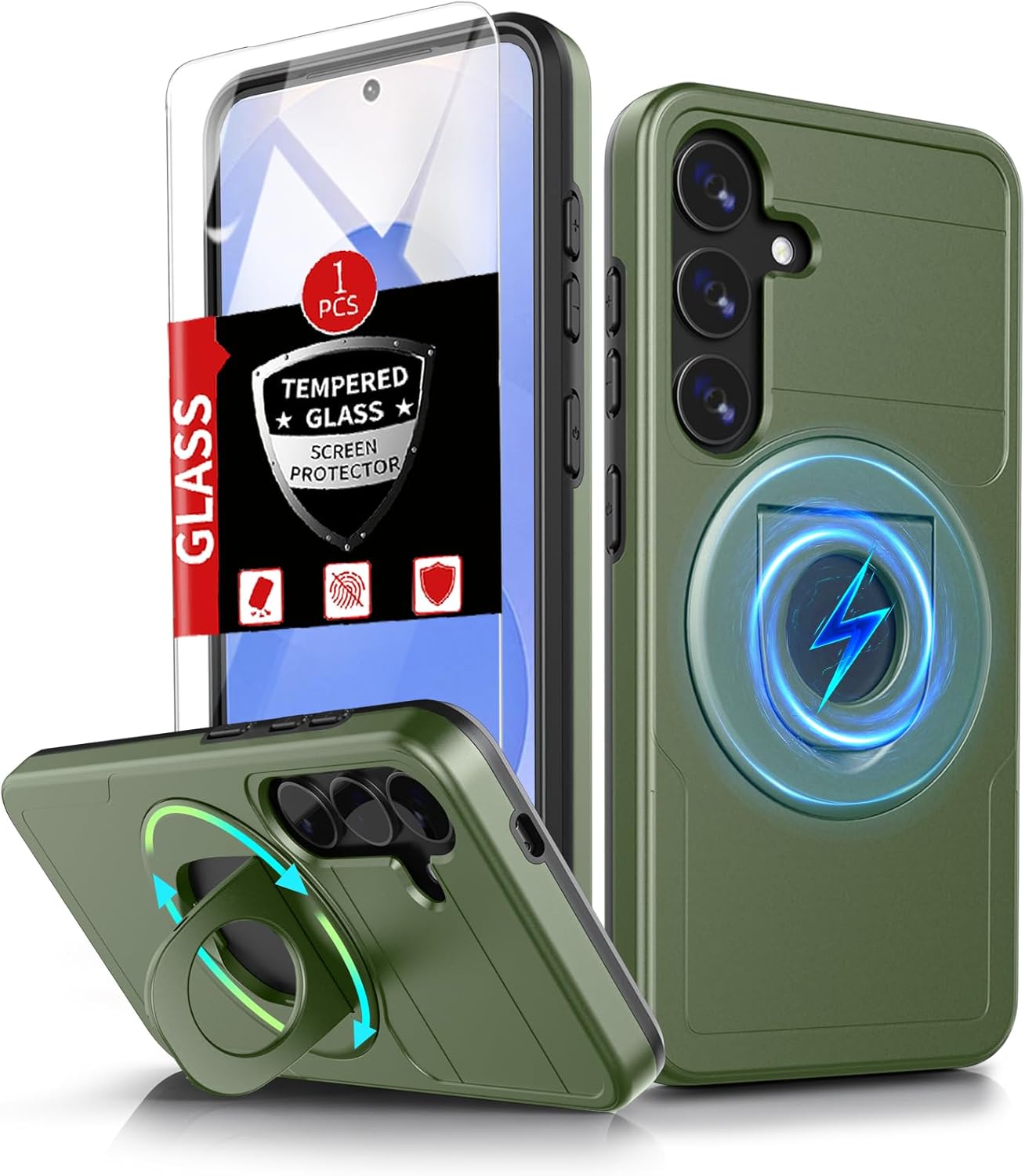 Samsung Galaxy S23 Ultra Case Magnetic Compatible with MagSafe Wireless Charging