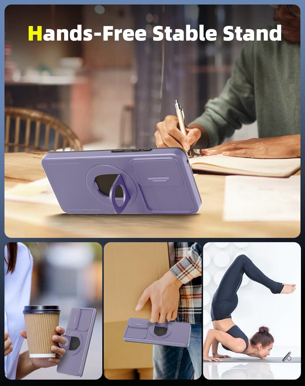 Samsung Galaxy S23 Ultra Case Magnetic Compatible with MagSafe Wireless Charging