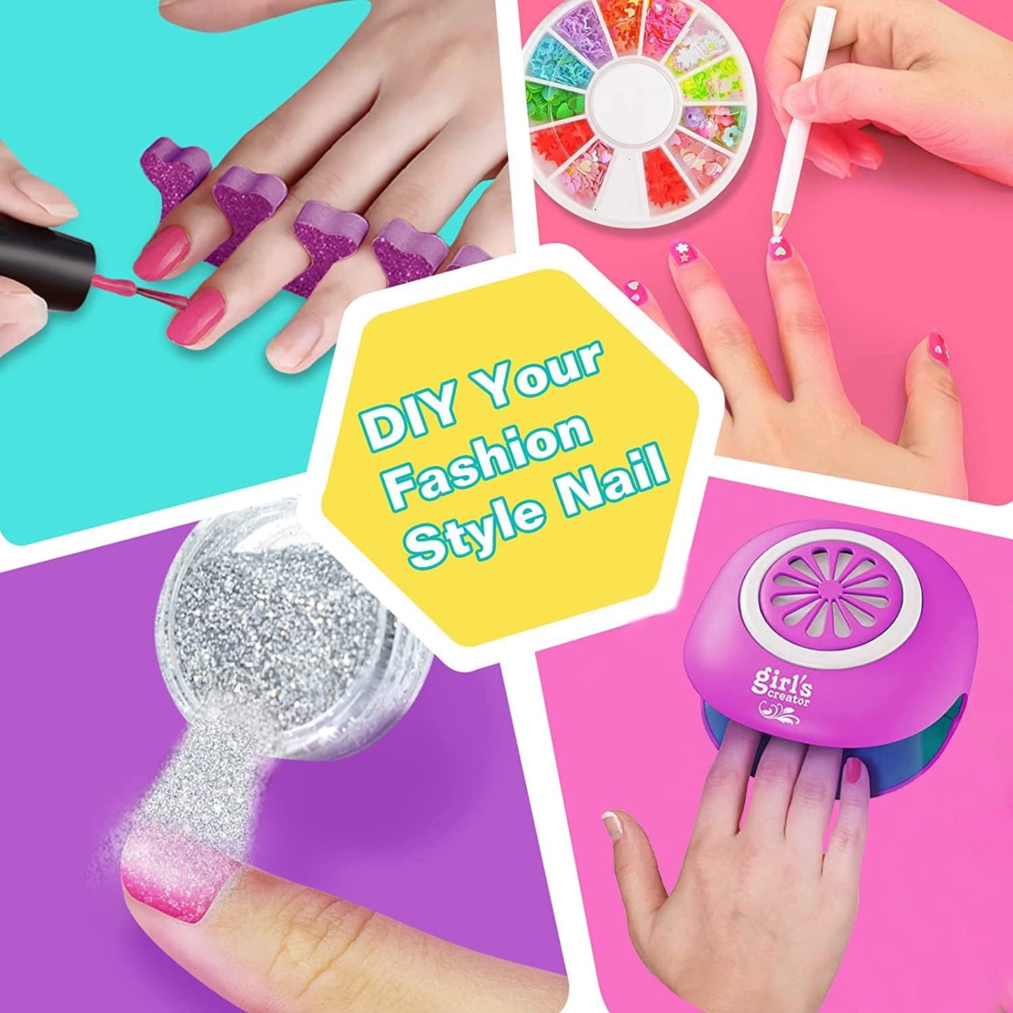Nail Art Kit for Girls