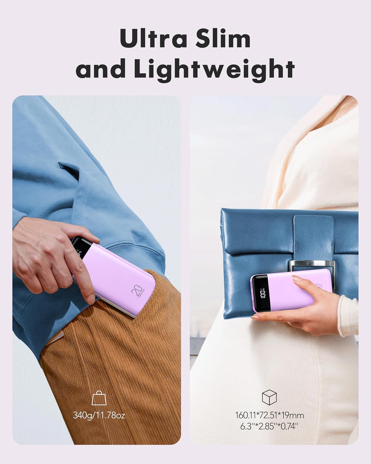 Portable USB power bank