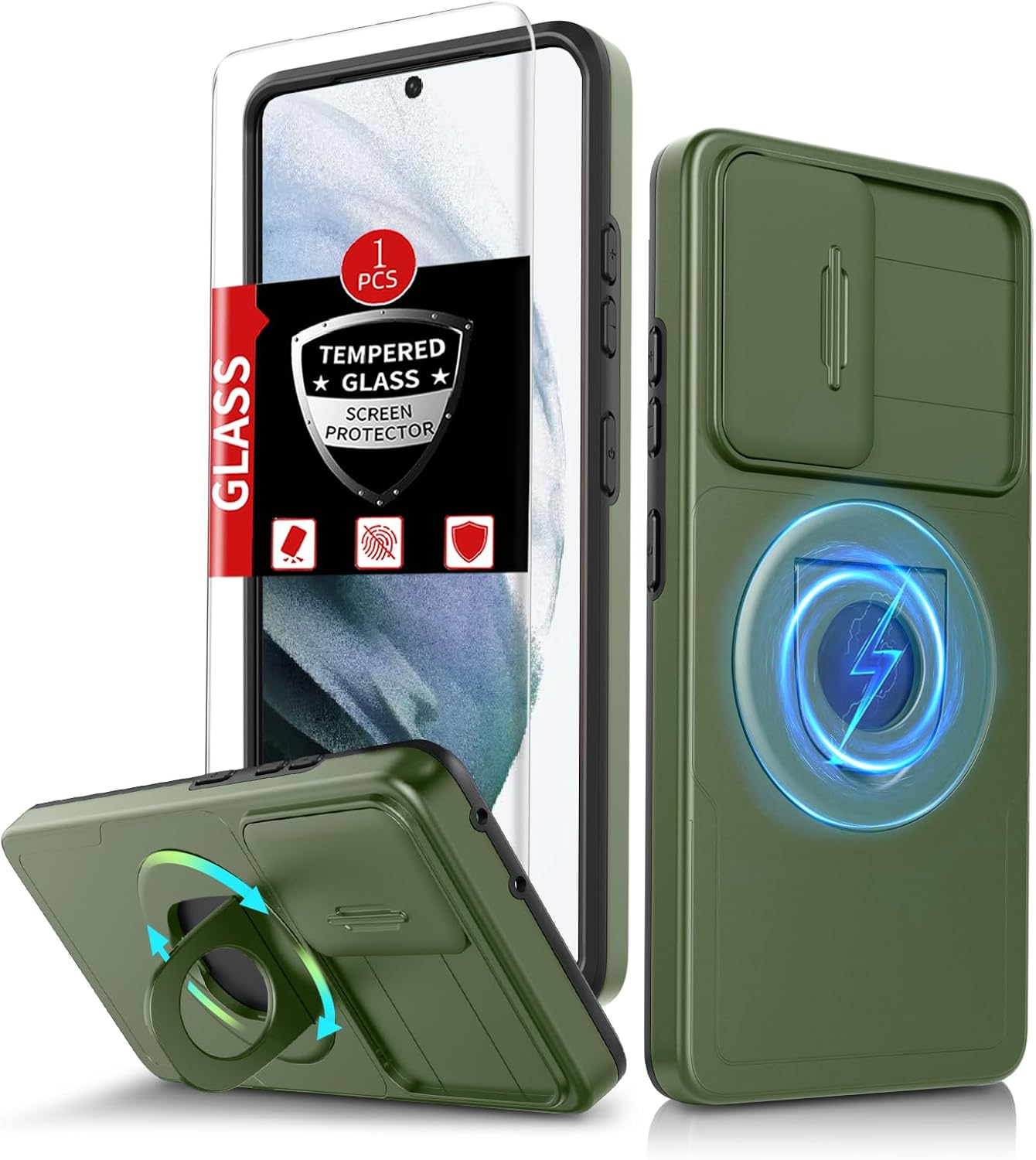 Samsung Galaxy S23 Ultra Case Magnetic Compatible with MagSafe Wireless Charging