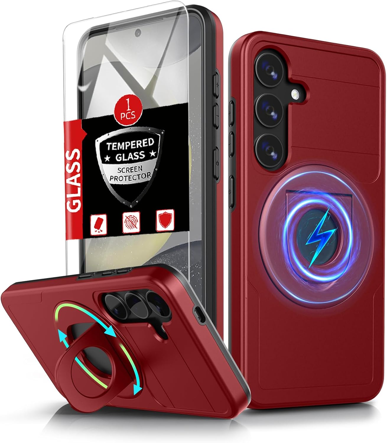 Samsung Galaxy S23 Ultra Case Magnetic Compatible with MagSafe Wireless Charging