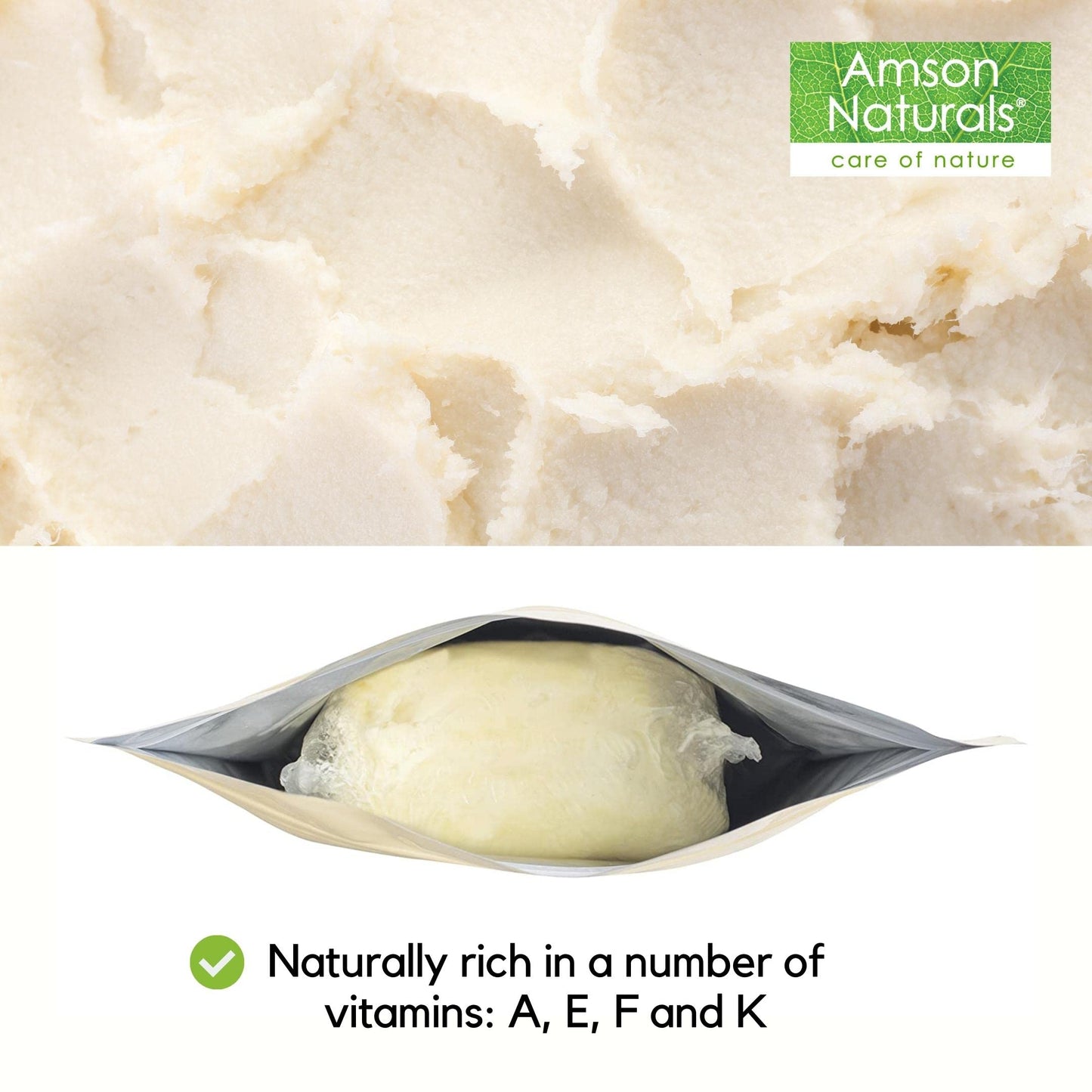 Amson Naturals Shea Butter Unrefined 1lb