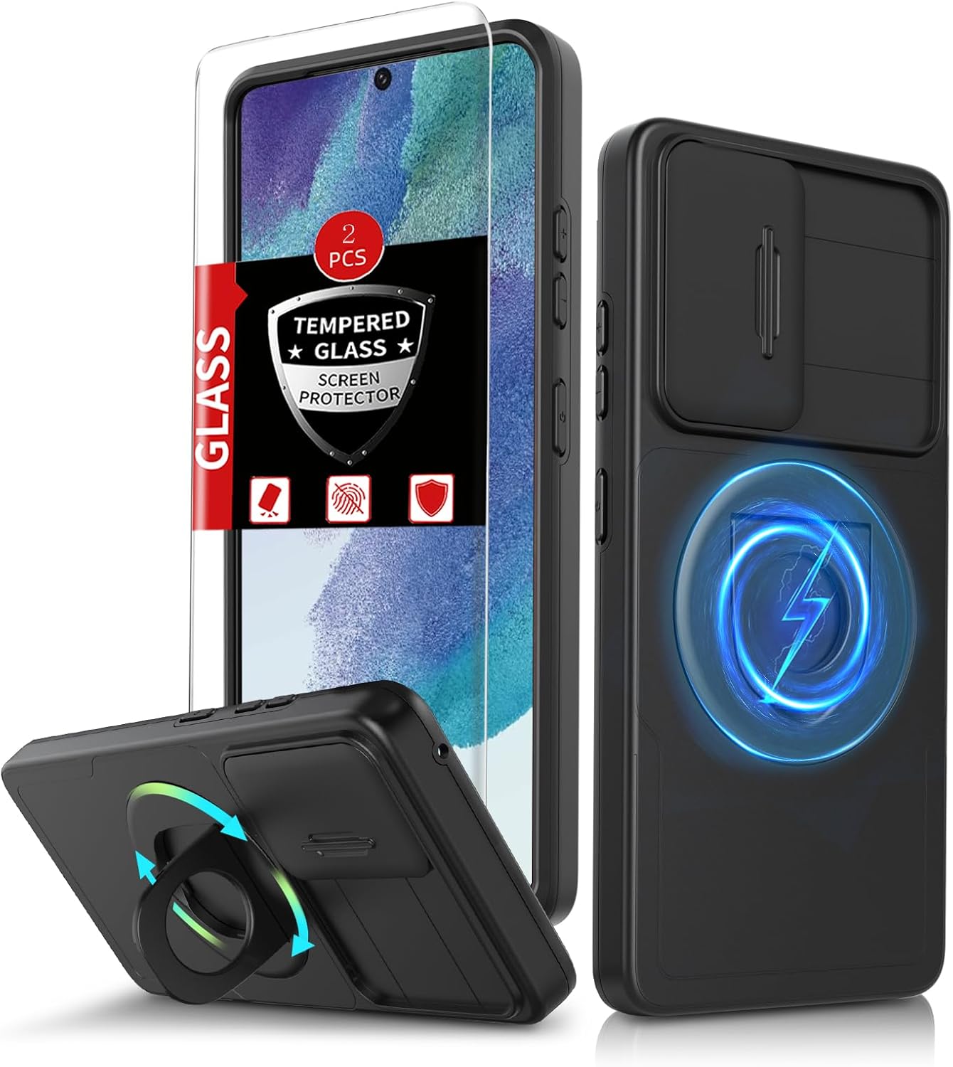 Samsung Galaxy S23 Ultra Case Magnetic Compatible with MagSafe Wireless Charging