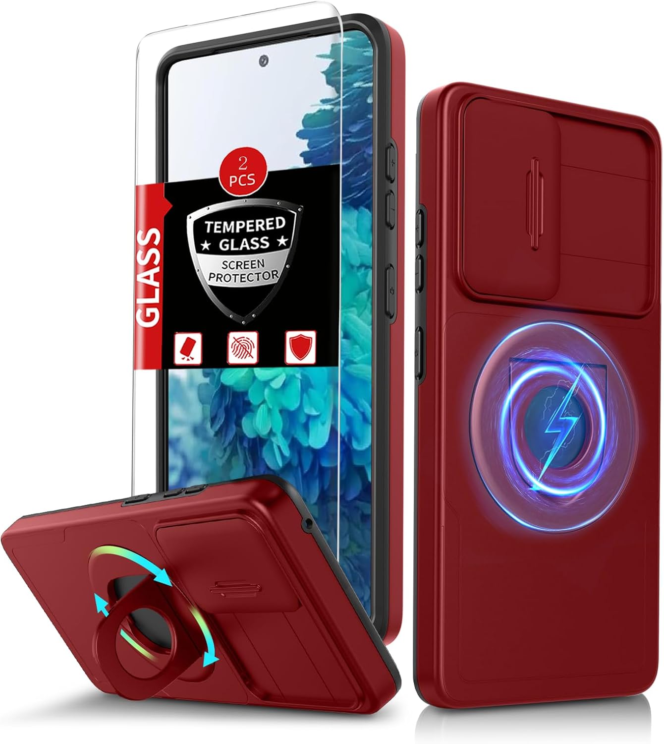 Samsung Galaxy S23 Ultra Case Magnetic Compatible with MagSafe Wireless Charging