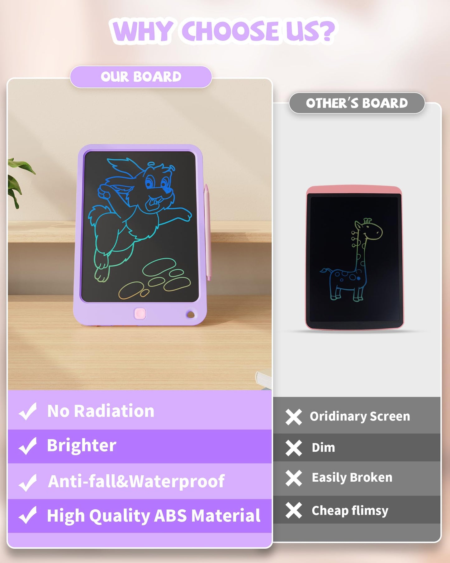 Colorful LCD Writing Tablet