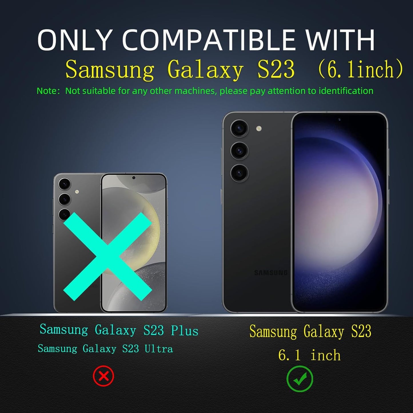 Samsung Galaxy S23 Ultra Case Magnetic Compatible with MagSafe Wireless Charging