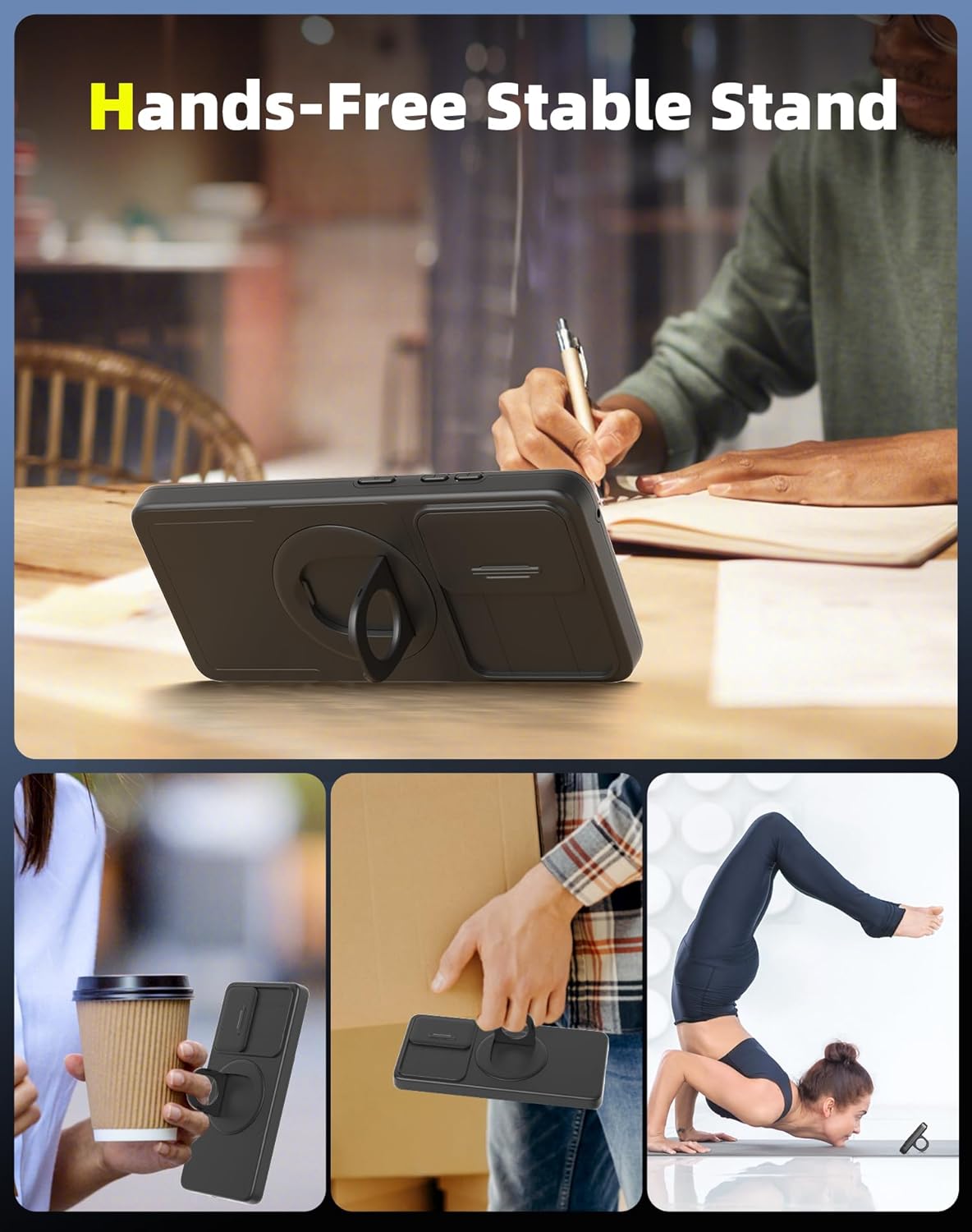 Samsung Galaxy S23 Ultra Case Magnetic Compatible with MagSafe Wireless Charging
