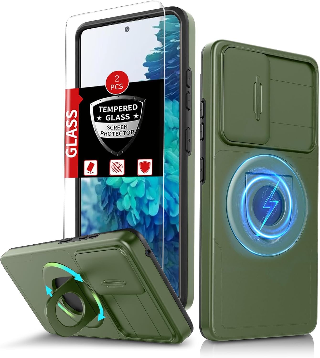 Samsung Galaxy S23 Ultra Case Magnetic Compatible with MagSafe Wireless Charging