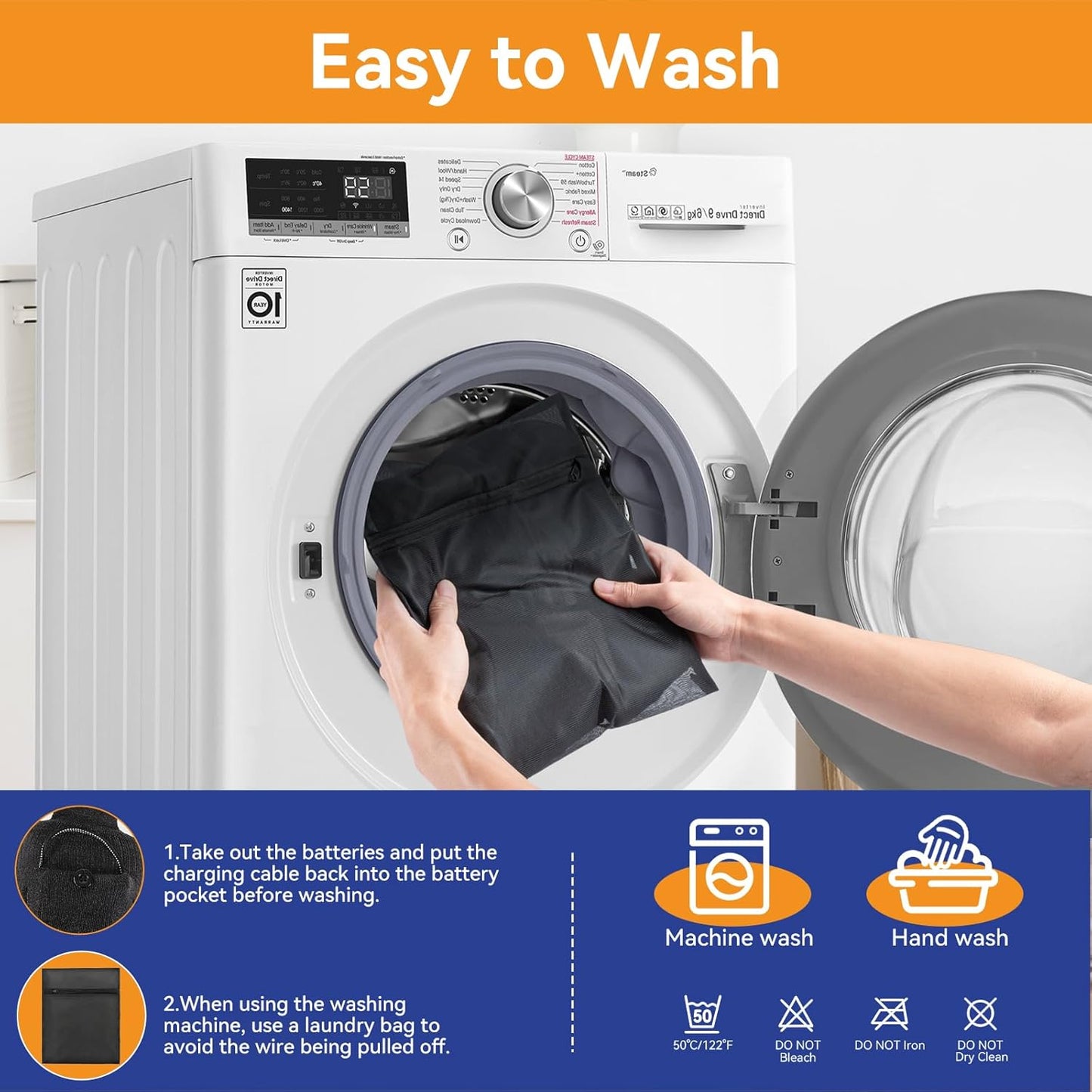 Ninonly Heated Socks for Women Men, APP Control 5000mA Heated Socks Warm Thermal Sock, 3 Heating Settings Winter Foot Warmer Socks for Hunting Camping Skiing Hiking Outdoors