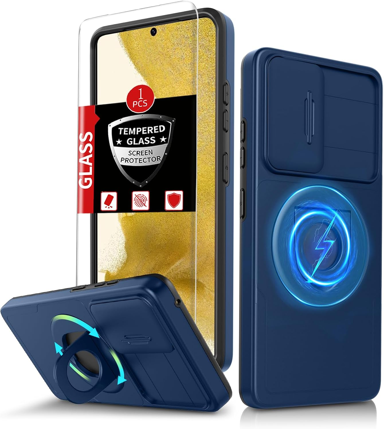 Samsung Galaxy S23 Ultra Case Magnetic Compatible with MagSafe Wireless Charging