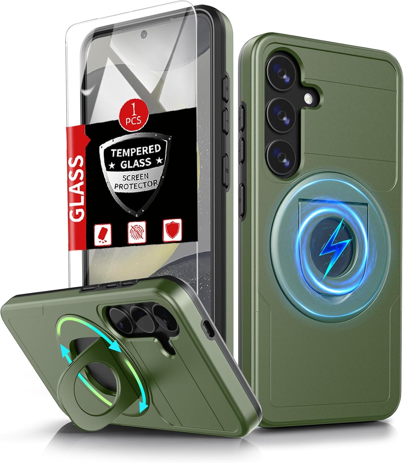 Samsung Galaxy S23 Ultra Case Magnetic Compatible with MagSafe Wireless Charging