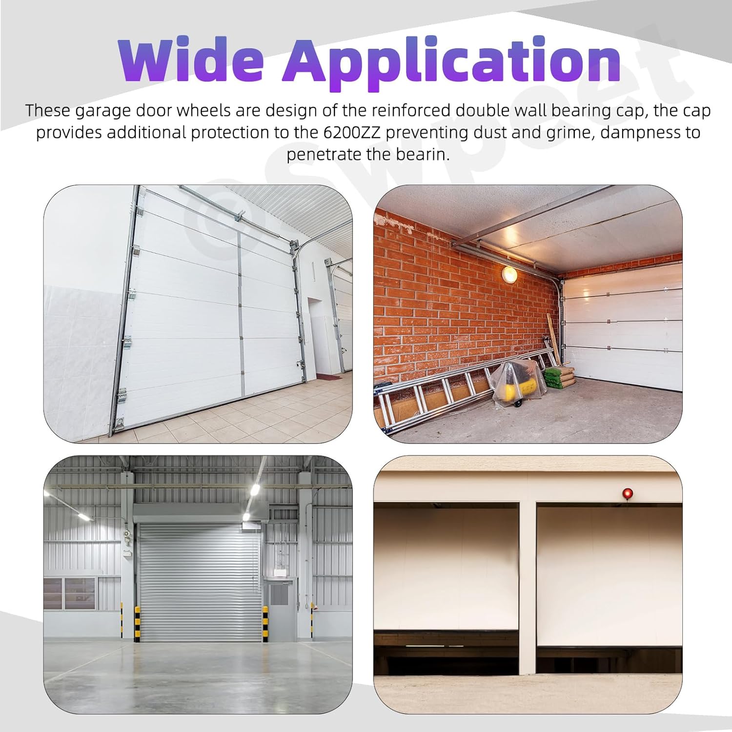 Quiet Garage Door Rollers