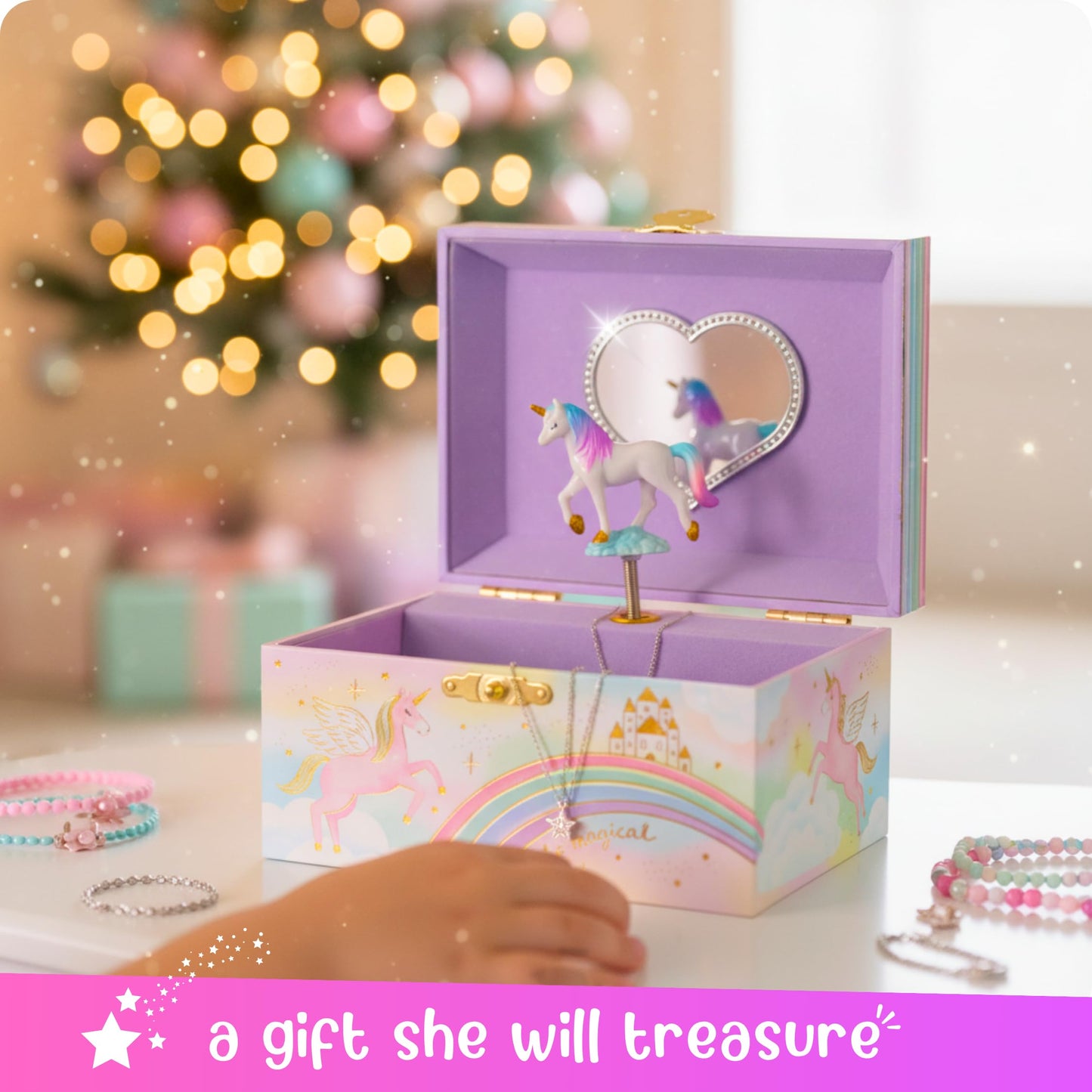 Musical Jewelry Box for Girls
