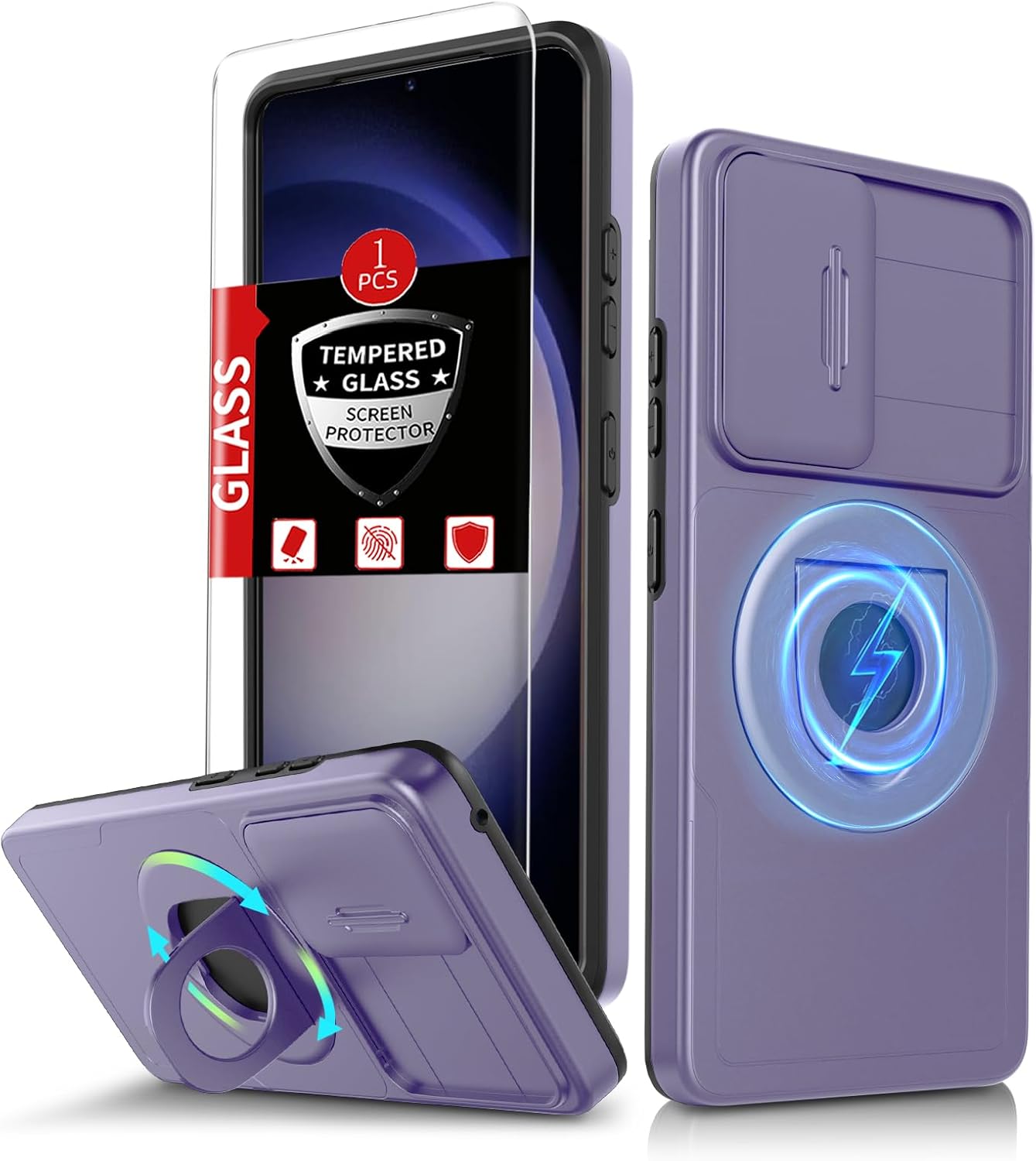 Samsung Galaxy S23 Ultra Case Magnetic Compatible with MagSafe Wireless Charging