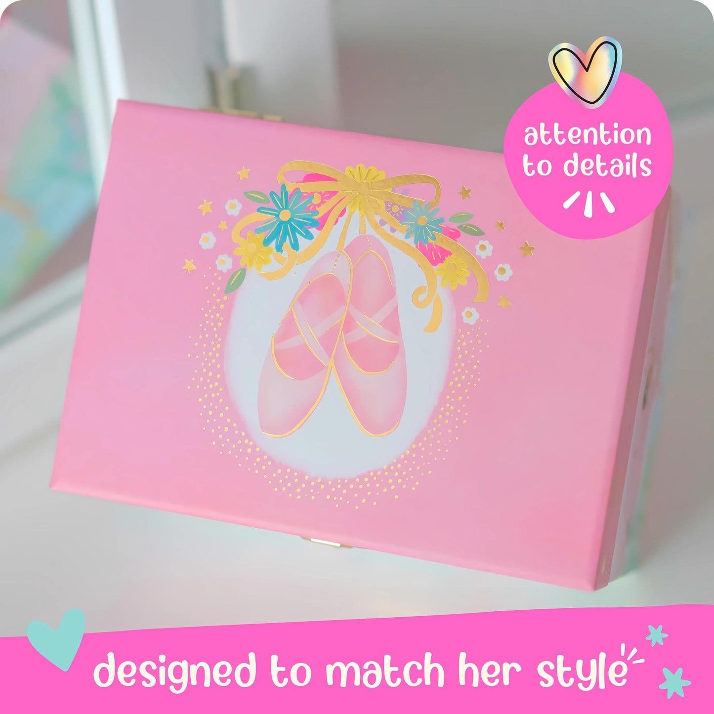 Musical Jewelry Box for Girls