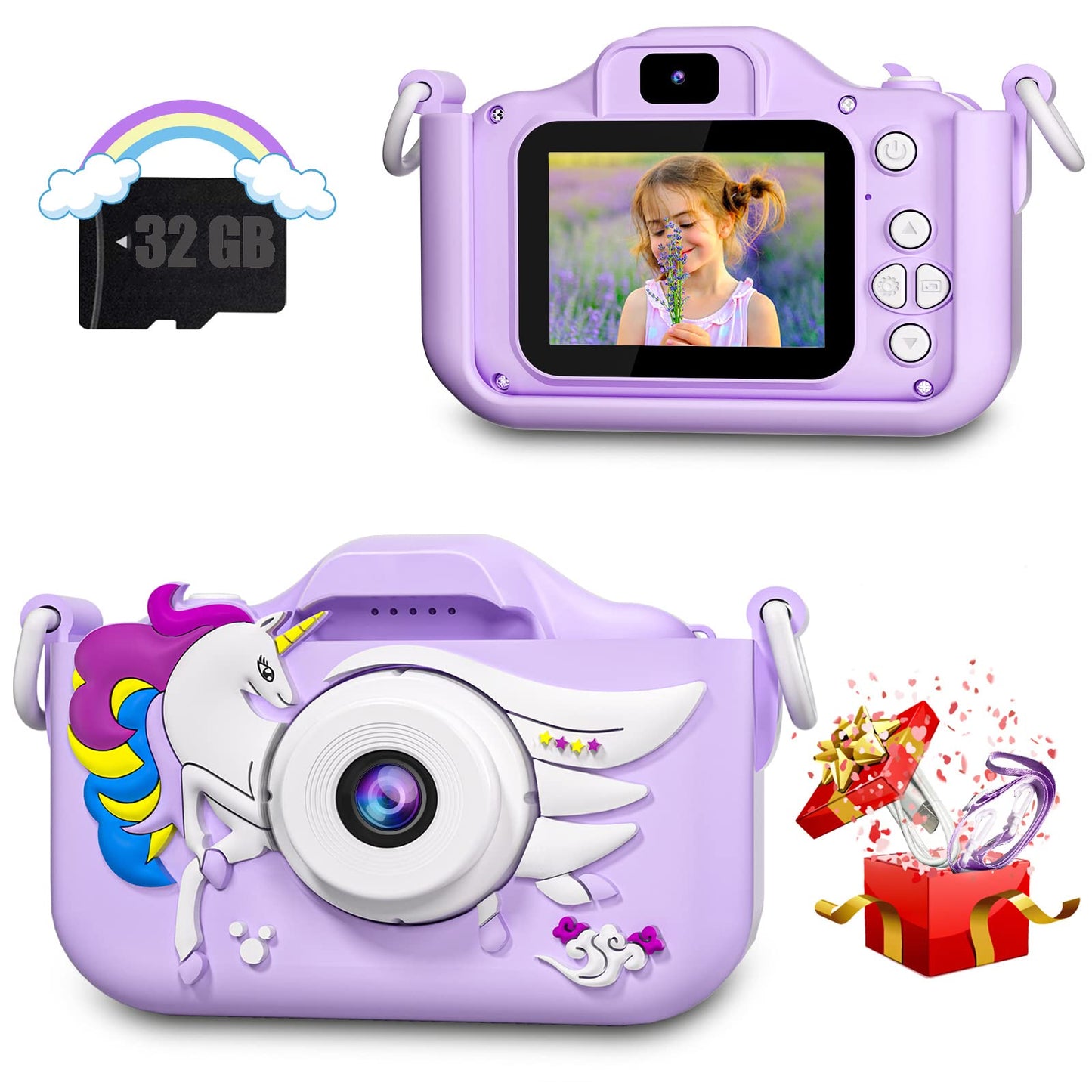 Kids Digital Camera for Toddler with Video