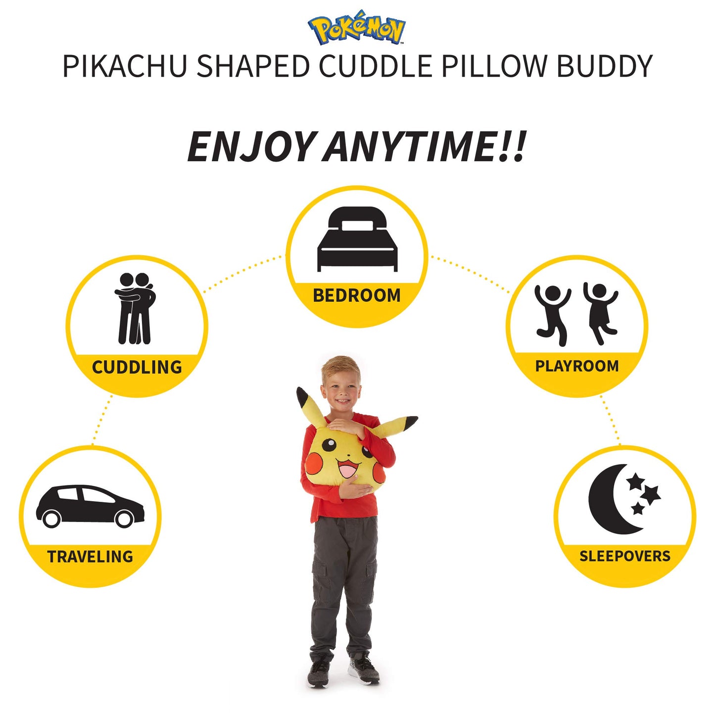 Franco Kids Bedding Plush Cuddle Pillow